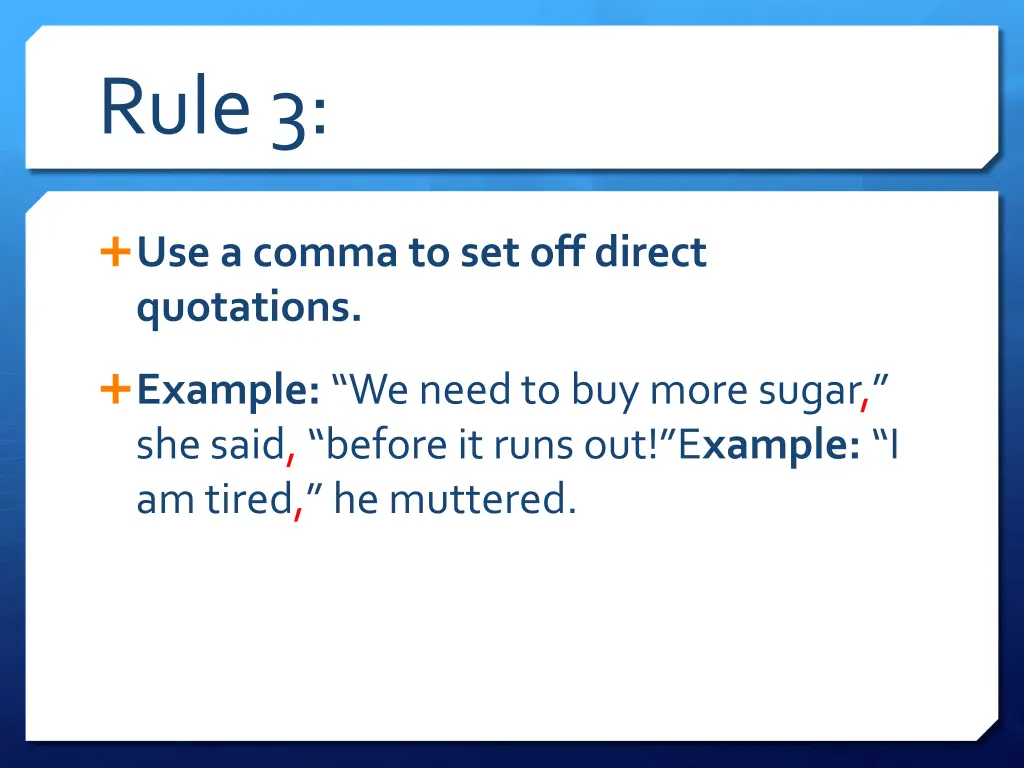 rule 3