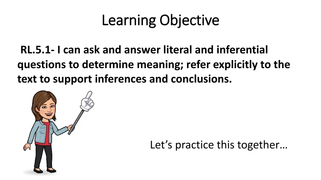 learning objective learning objective 3