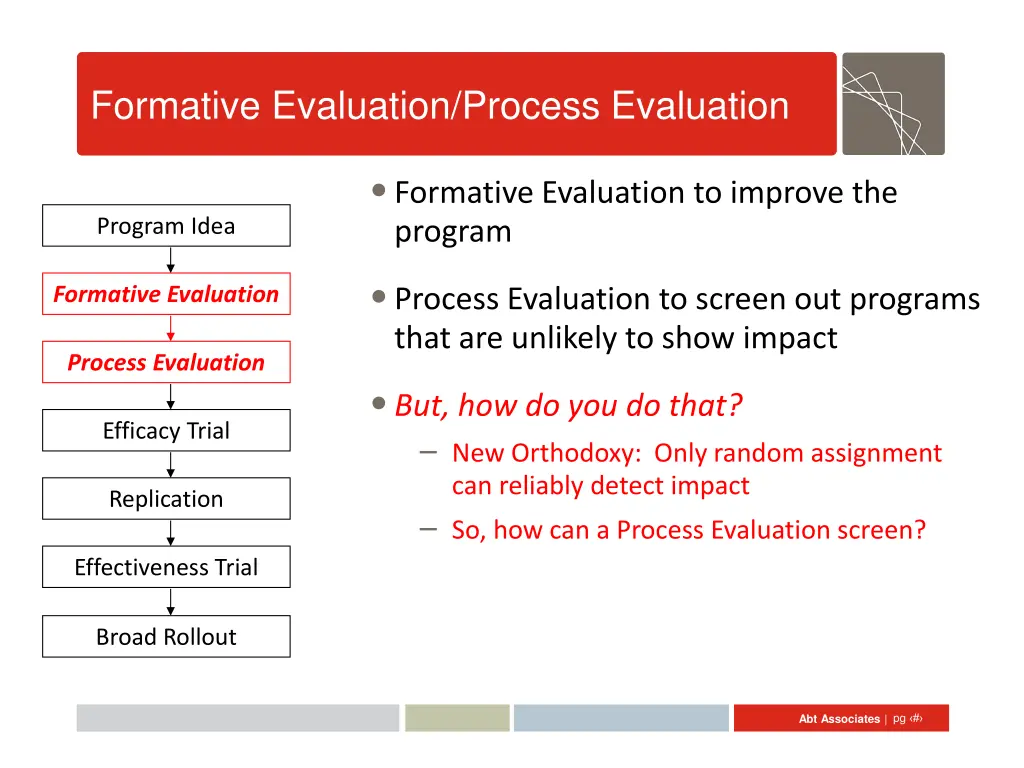 formative evaluation process evaluation 1