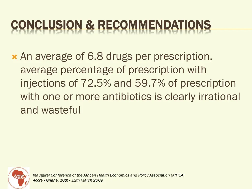 conclusion recommendations conclusion