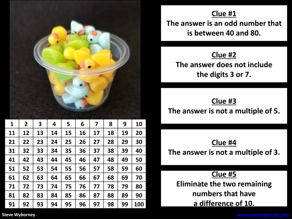 clue 1 1
