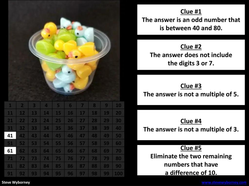 clue 1 2