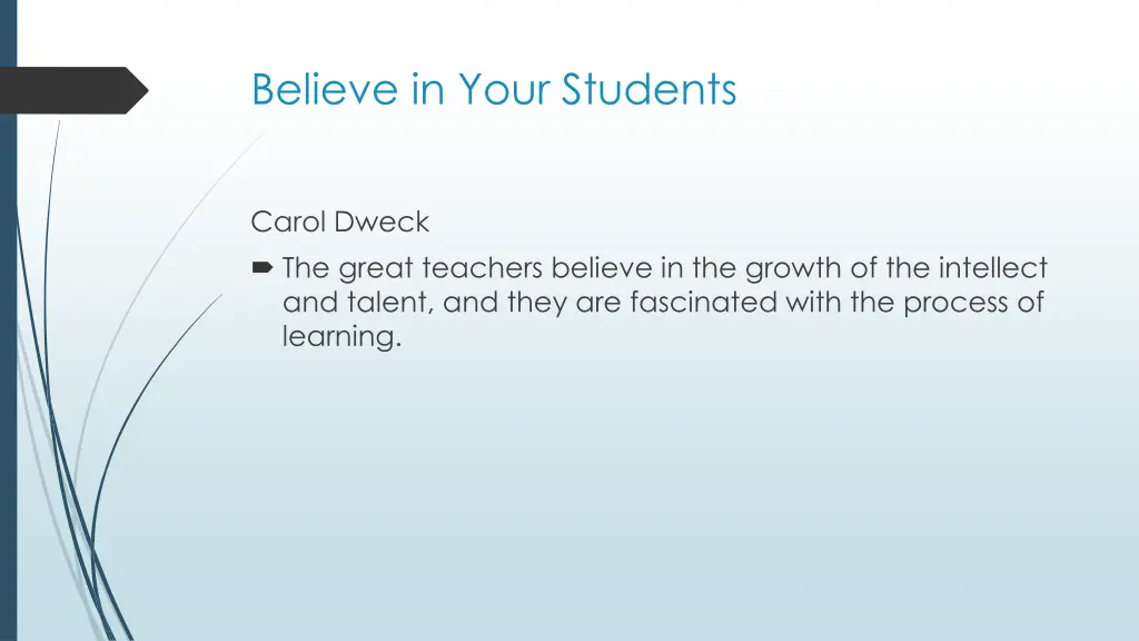believe in your students 2