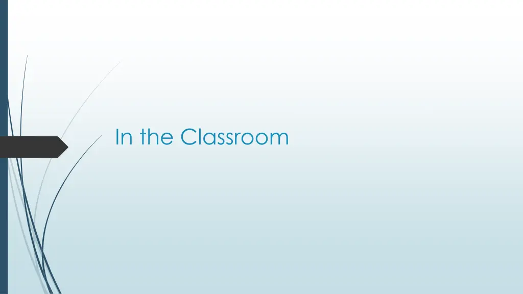 in the classroom