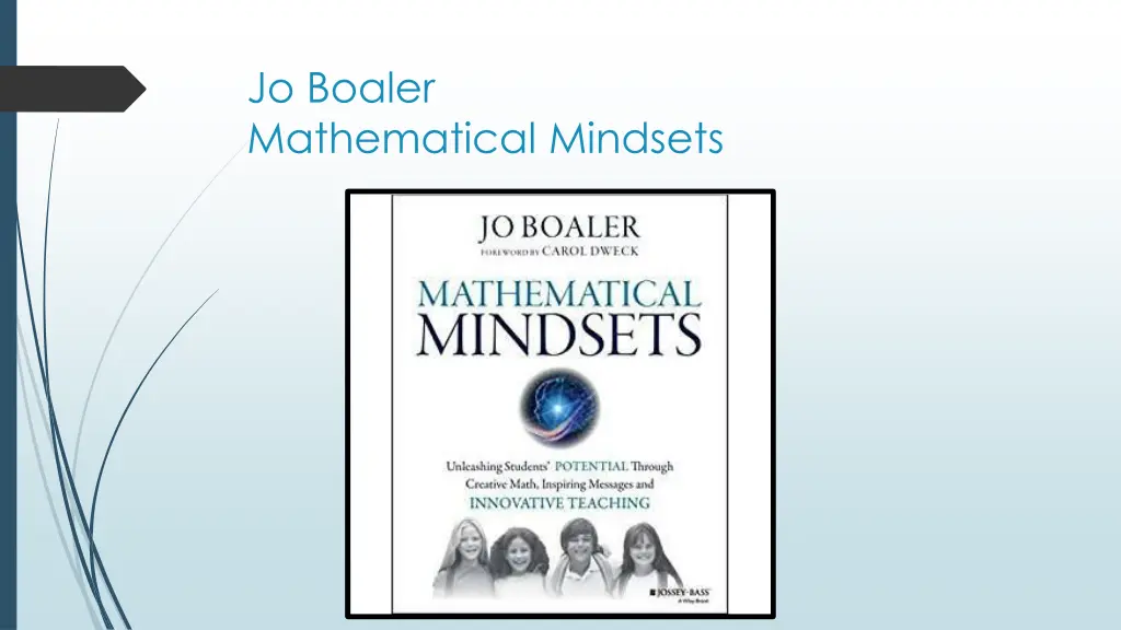 jo boaler mathematical mindsets
