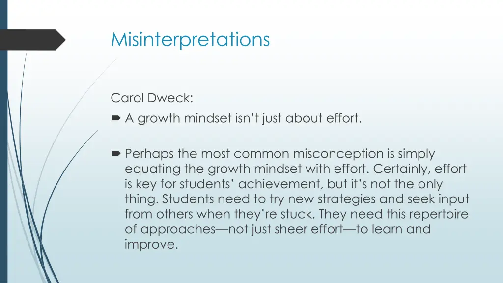 misinterpretations 1