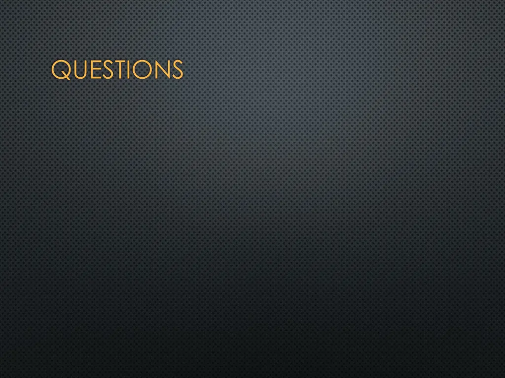 questions