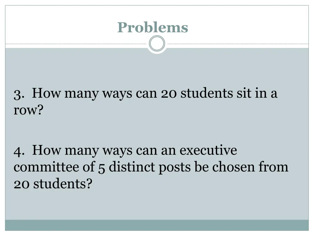 problems 1