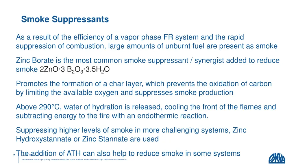 smoke suppressants
