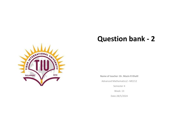 question bank 2