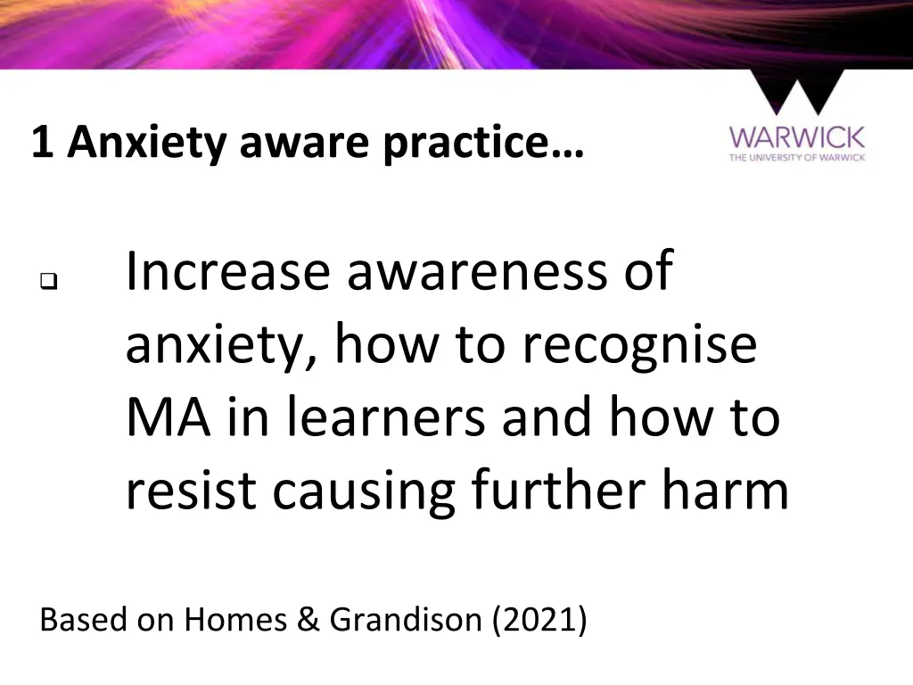 1 anxiety aware practice