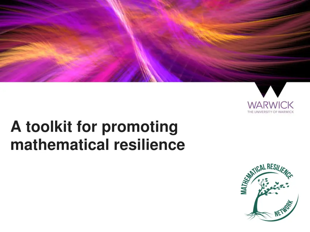 a toolkit for promoting mathematical resilience