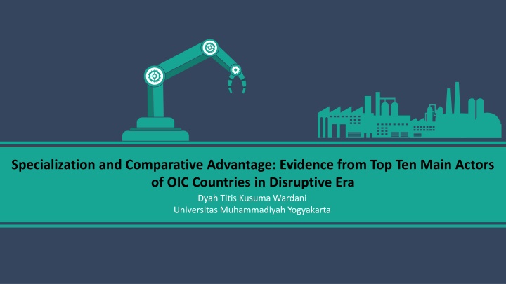 specialization and comparative advantage evidence
