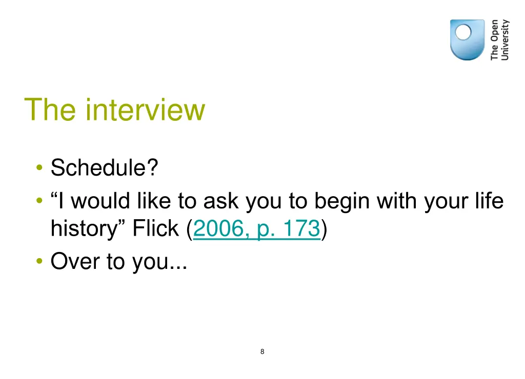 the interview 1