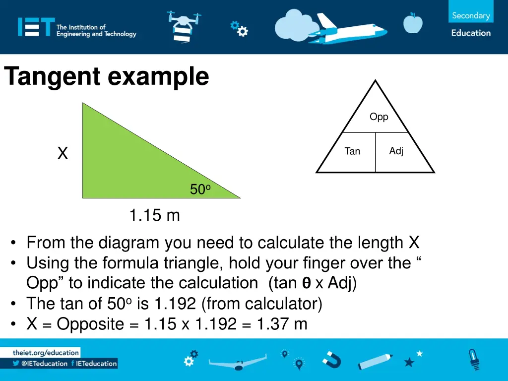 tangent example