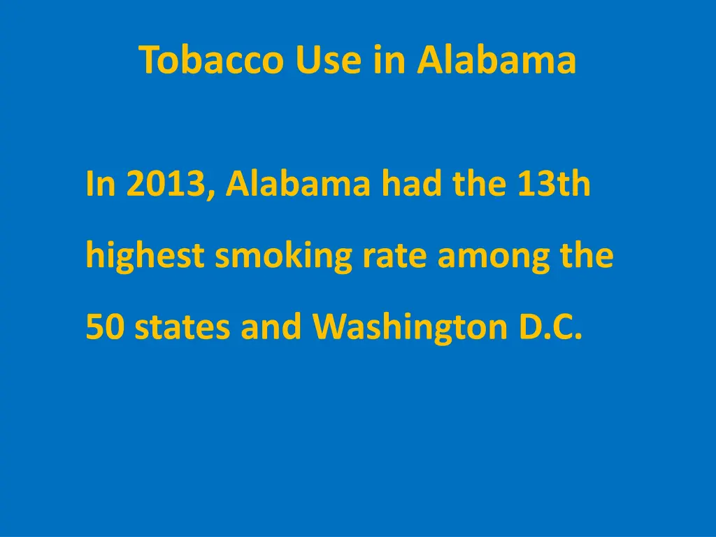 tobacco use in alabama 1
