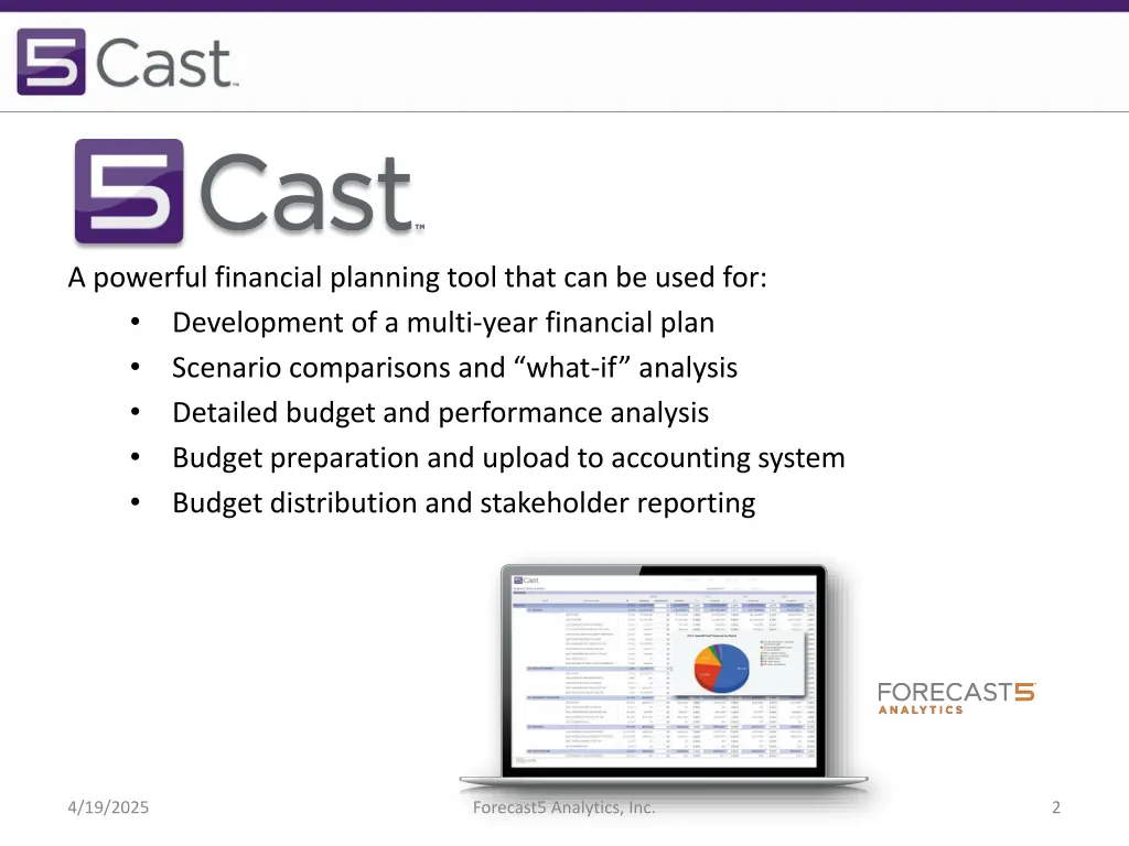 a powerful financial planning tool that