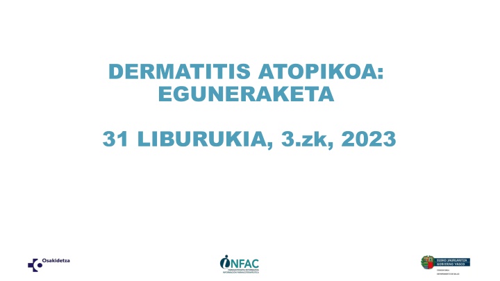 dermatitis atopikoa eguneraketa
