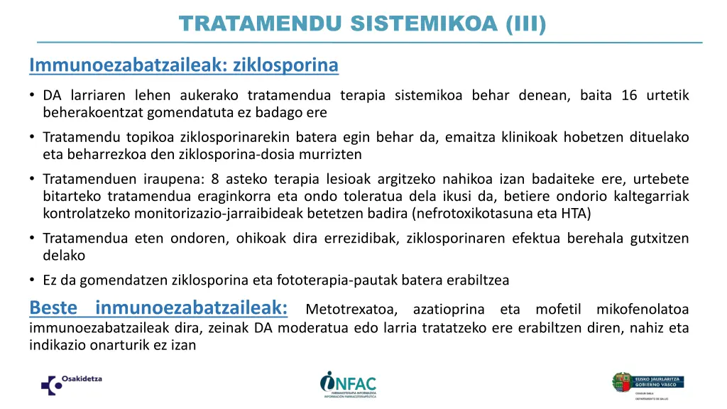 tratamendu sistemikoa iii