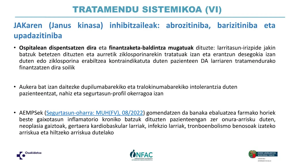 tratamendu sistemikoa vi