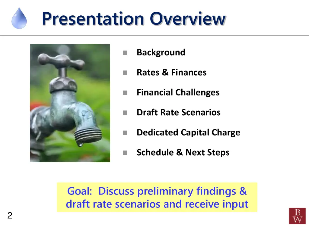 presentation overview