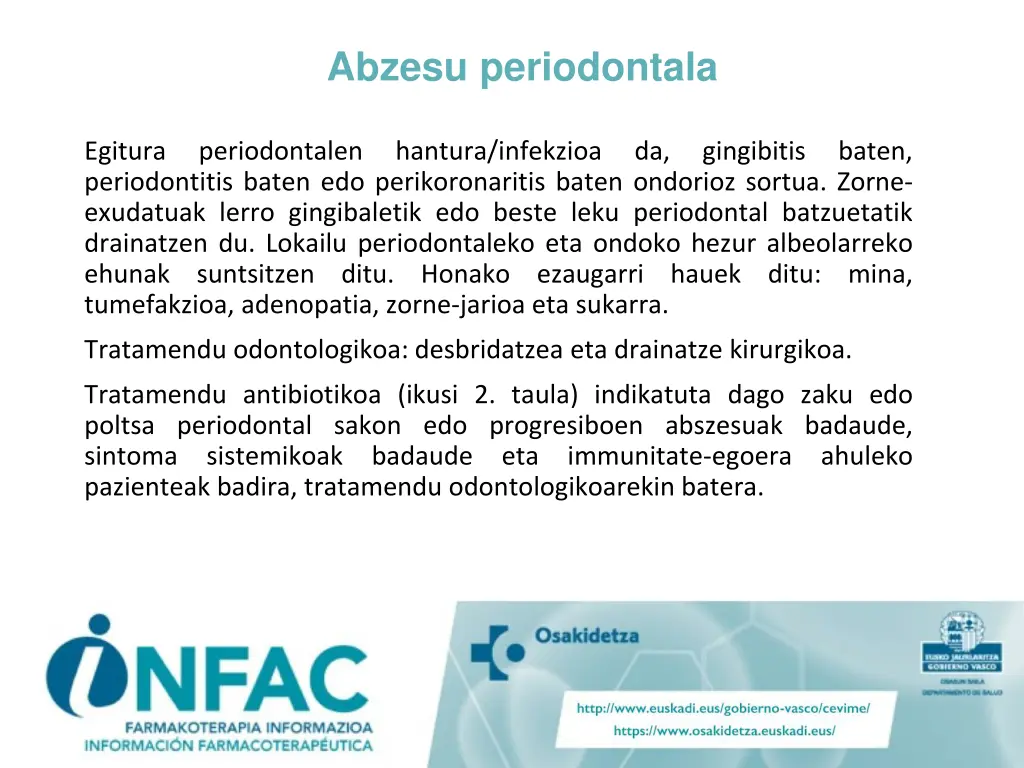 abzesu periodontala