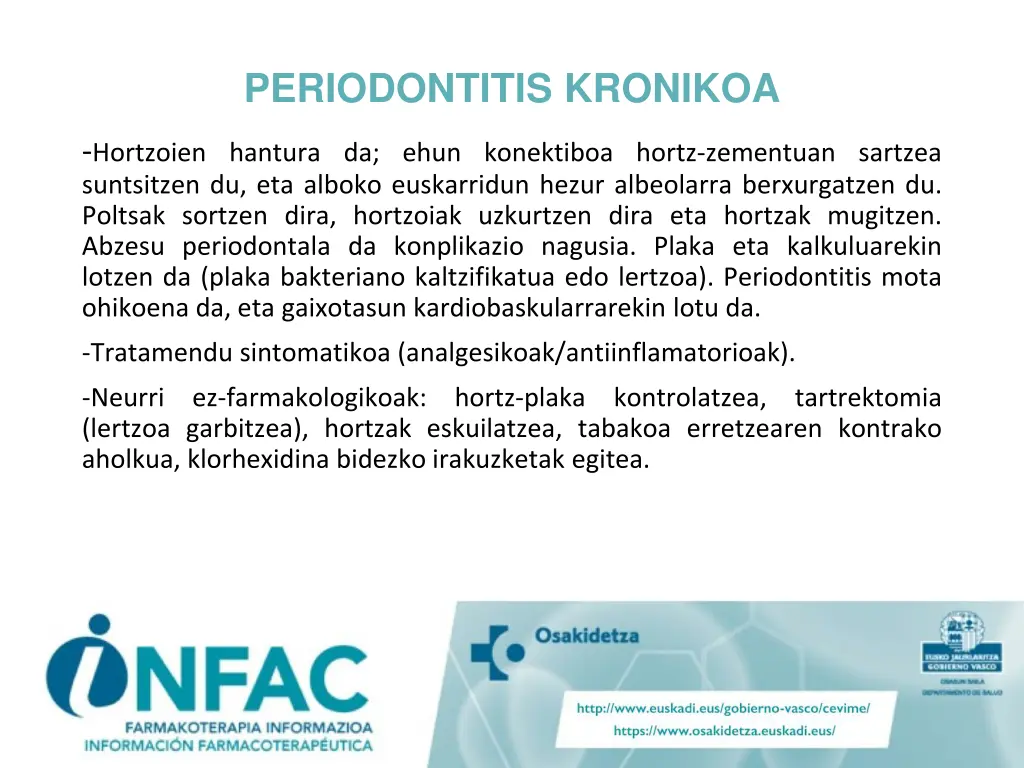 periodontitis kronikoa