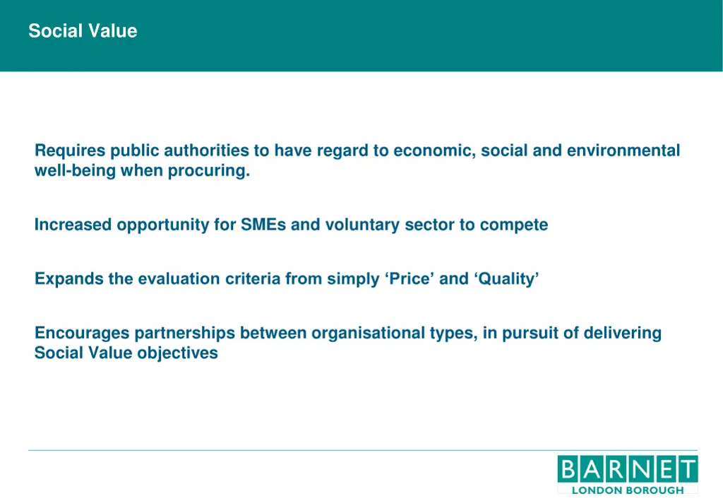 social value