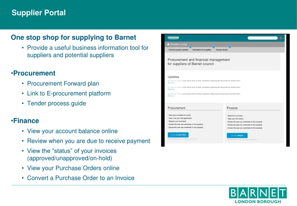 supplier portal
