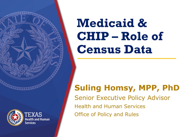 medicaid chip role of census data