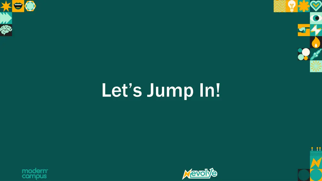 let s jump in