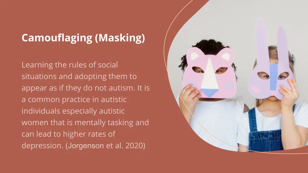 camouflaging masking