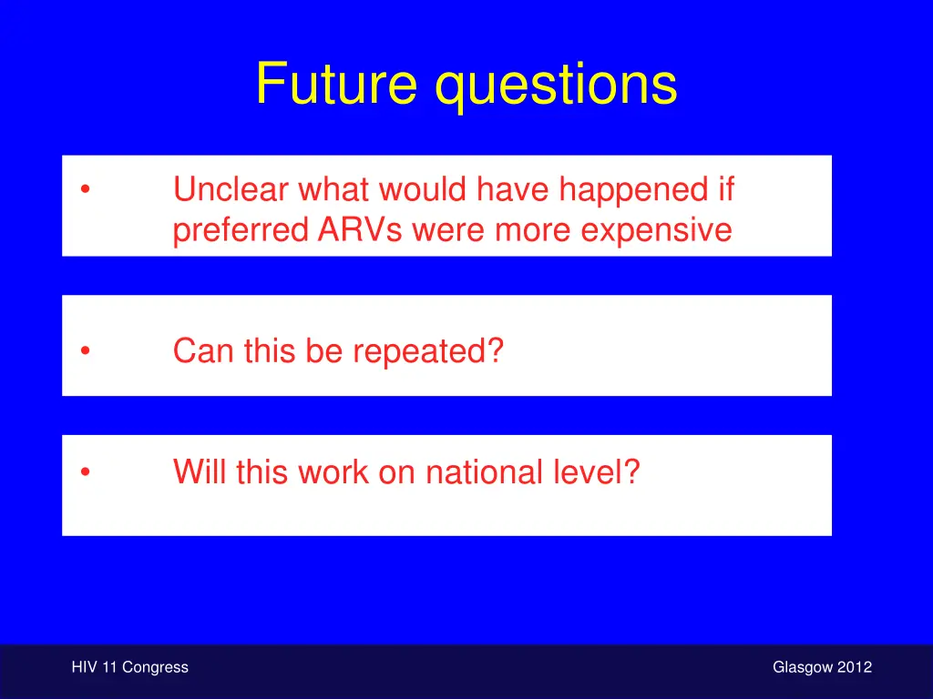 future questions