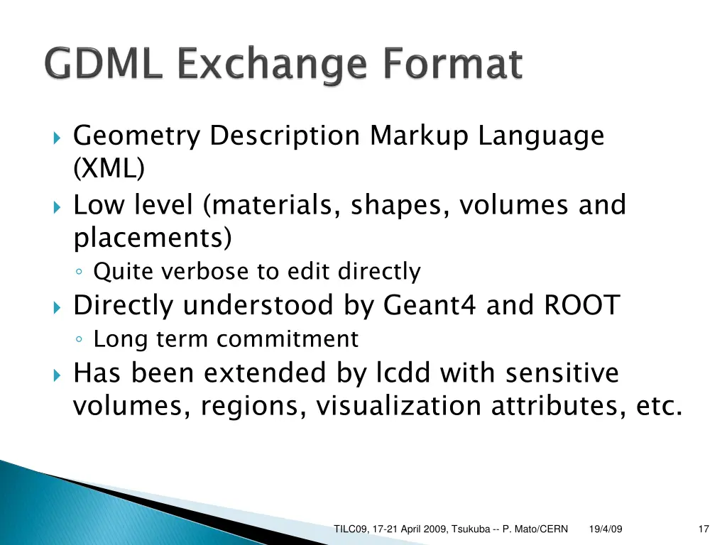 geometry description markup language