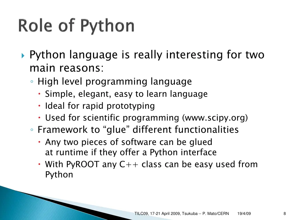 python language is really interesting