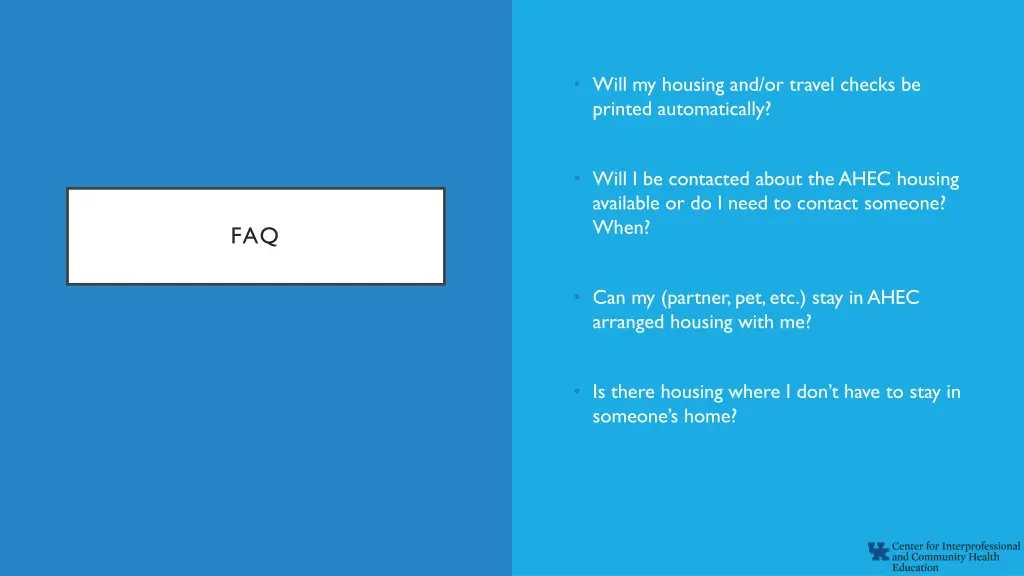 will my housing and or travel checks be printed