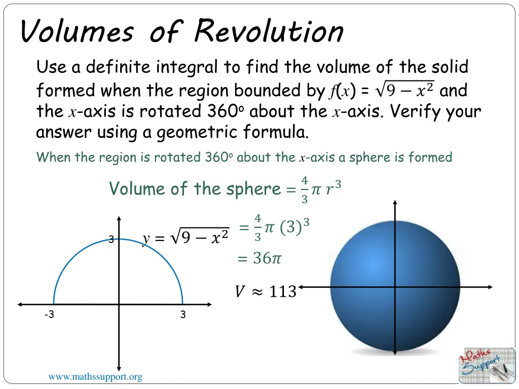 volumes of revolution 10