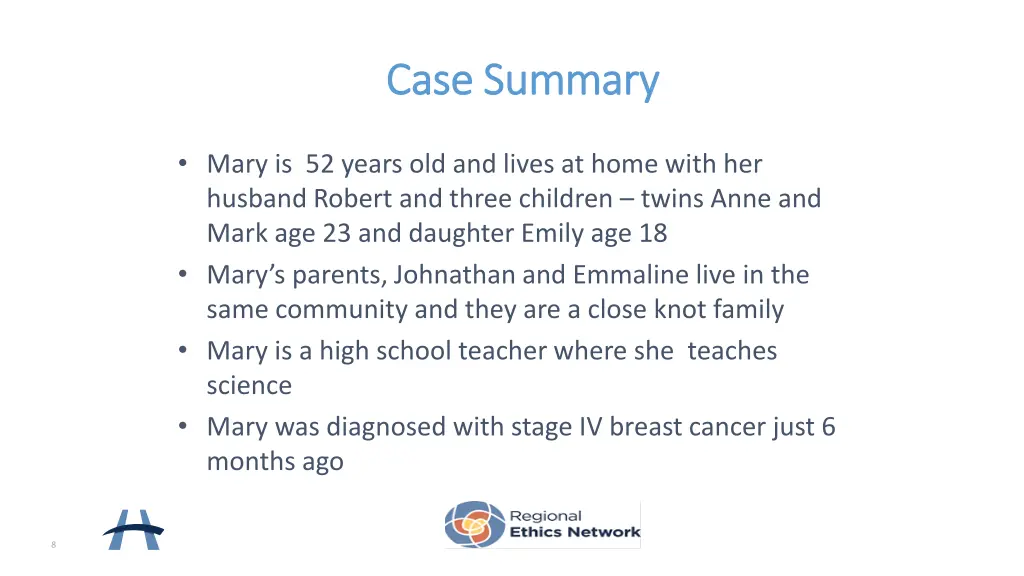 case summary case summary