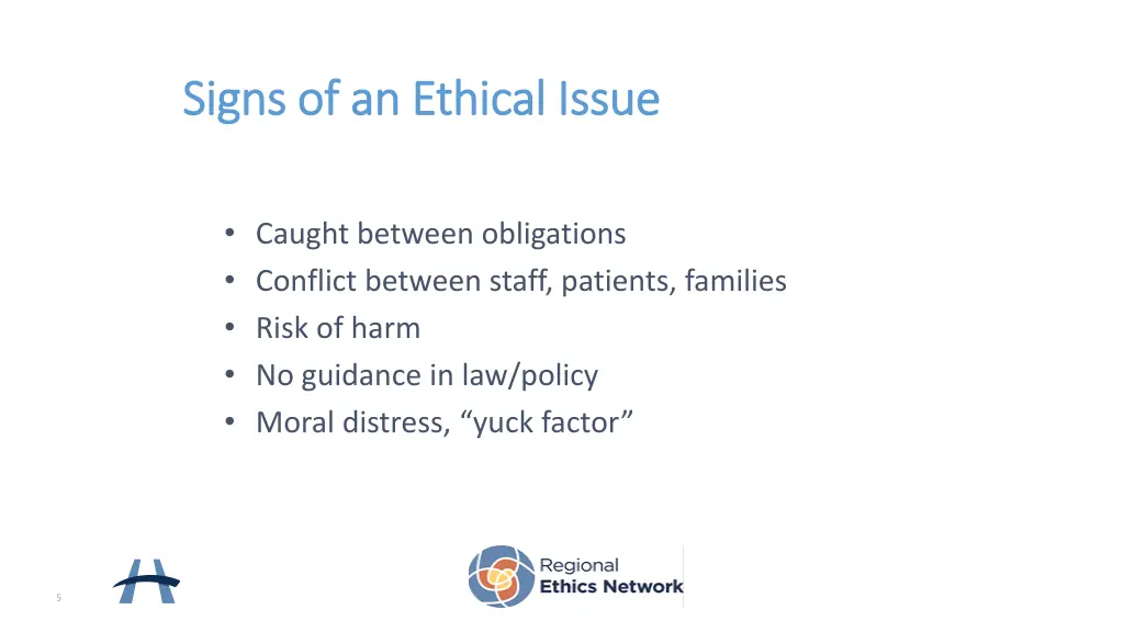 signs of an ethical issue signs of an ethical
