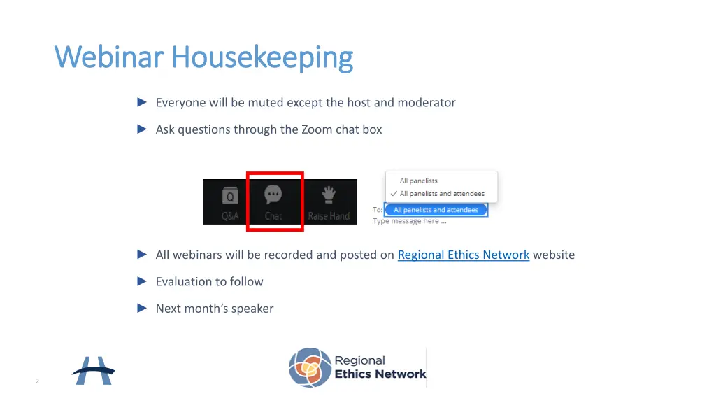 webinar housekeeping webinar housekeeping