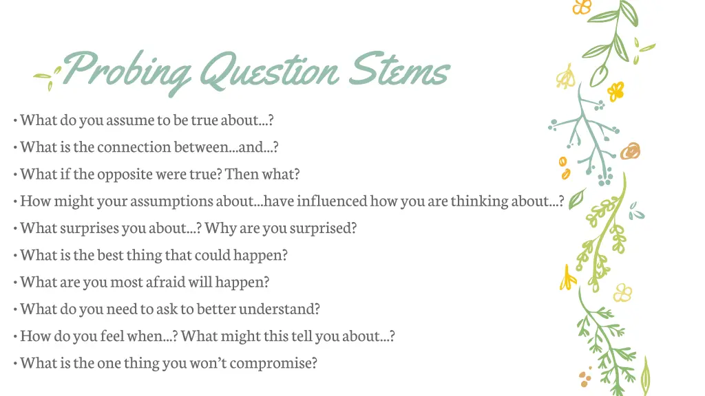 probing question stems 1
