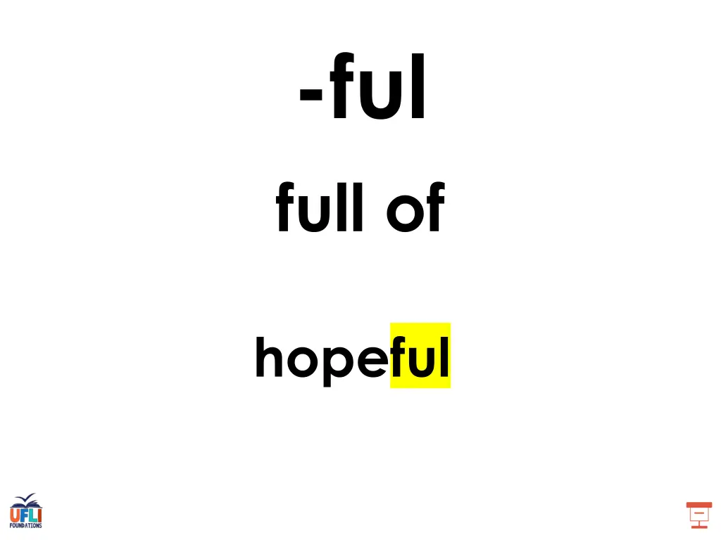 ful full of