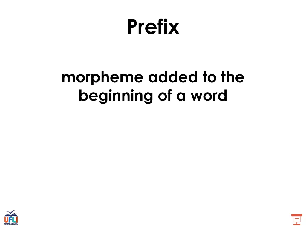 prefix