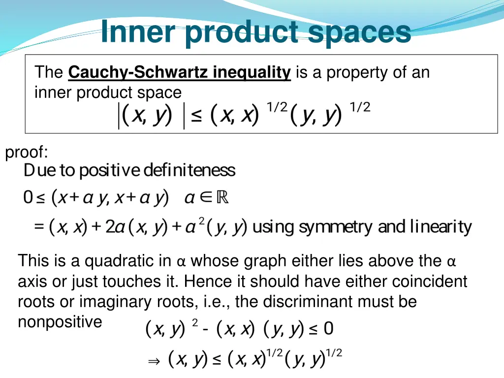 inner product spaces 1