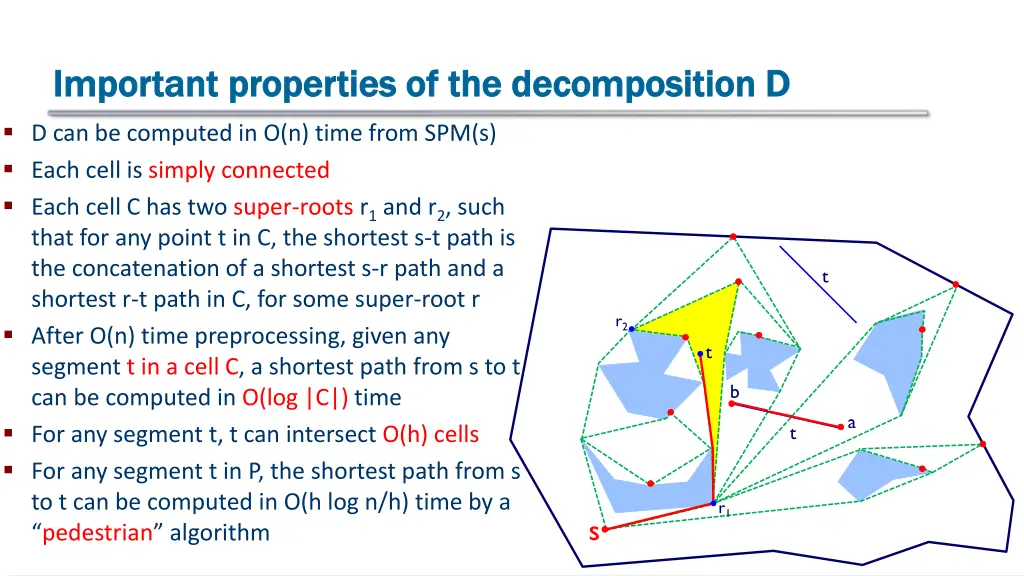 important properties of the decomposition 1