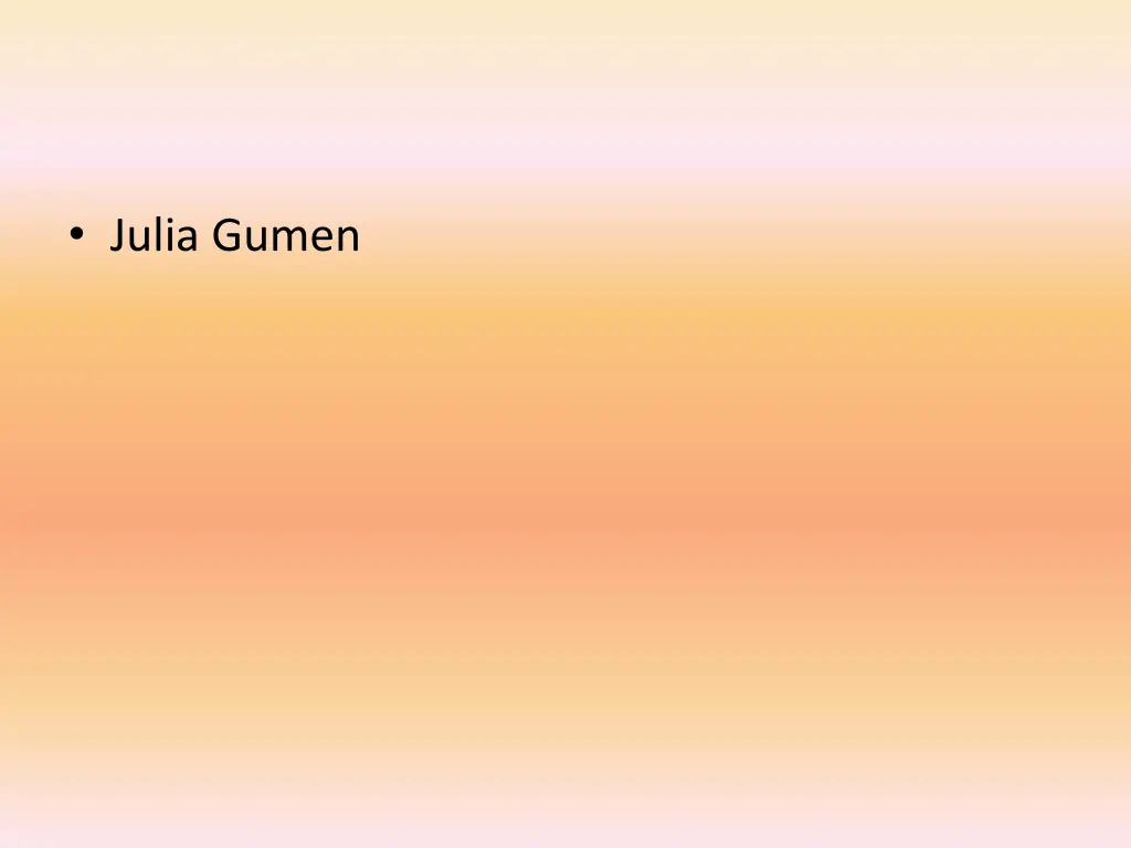 julia gumen