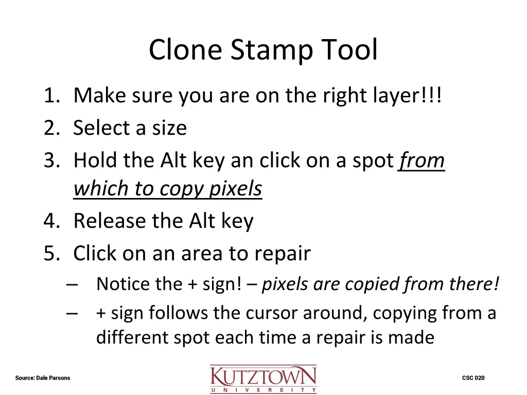 clone stamp tool