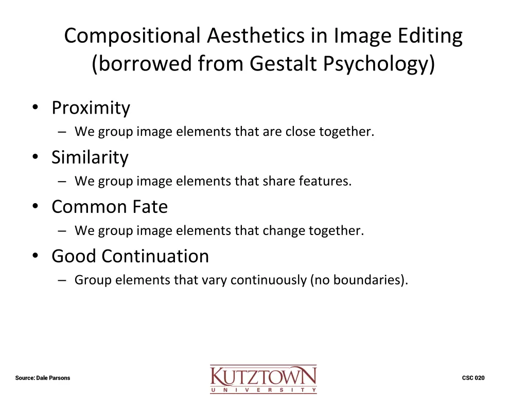 compositional aesthetics in image editing