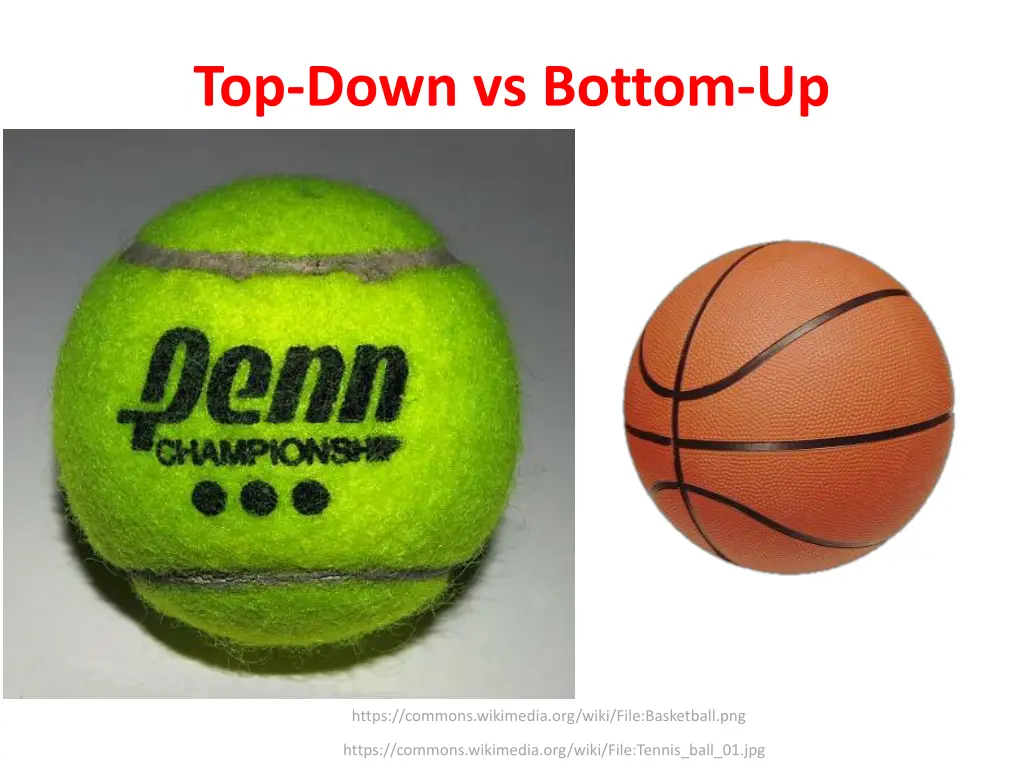 top down vs bottom up 2