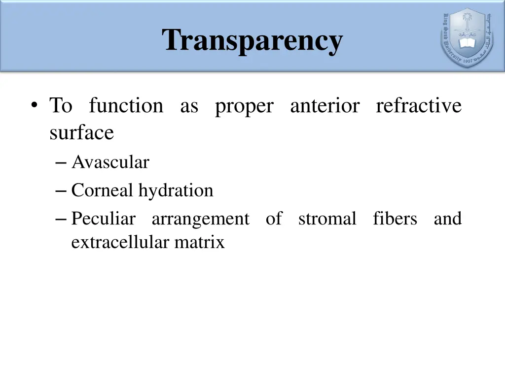 transparency